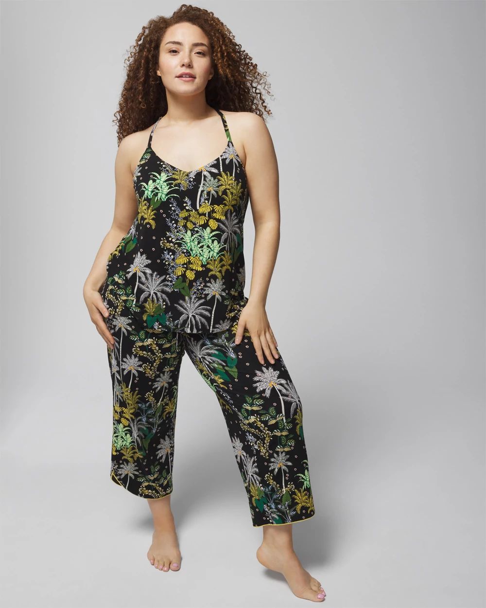 トップス moose's summer cotton cami black